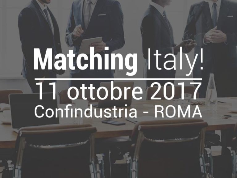 Matching Italy! Roma 11 Ottobre