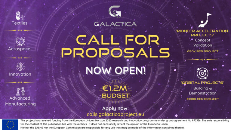 GALACTICA First call for proposals results