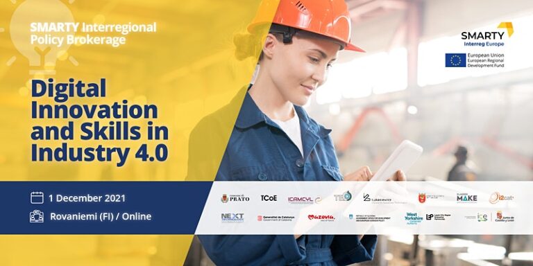 Dicembre 2021: il progetto SMARTY terrà il quarto Interregional Policy Brokerage