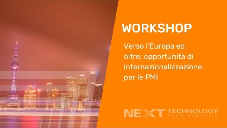 Workshop: “Verso l’Europa ed oltre: opportunità di internazionalizzazione per le PMI”
