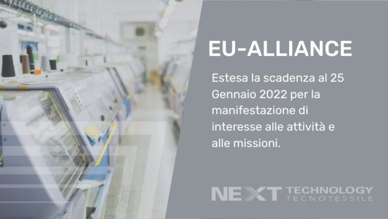 EU-ALLIANCE – Estesa la scadenza al 25 Gennaio 2022 per la manifestazione di interesse alle attività e alle missioni organizzate nell’ambito del progetto