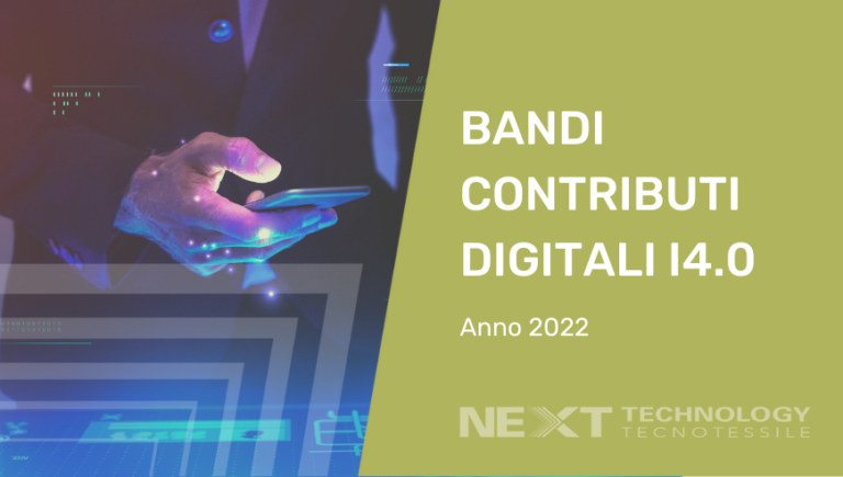 Bando per l’erogazione di contributi per contributi digitali I4.0