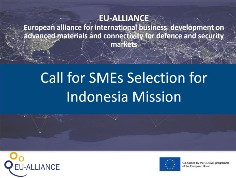 EU-ALLIANCE – Dal 26 ottobre 2022 è aperta la Call for Expression of Interest per la partecipazione alla missione internazionale in Indonesia