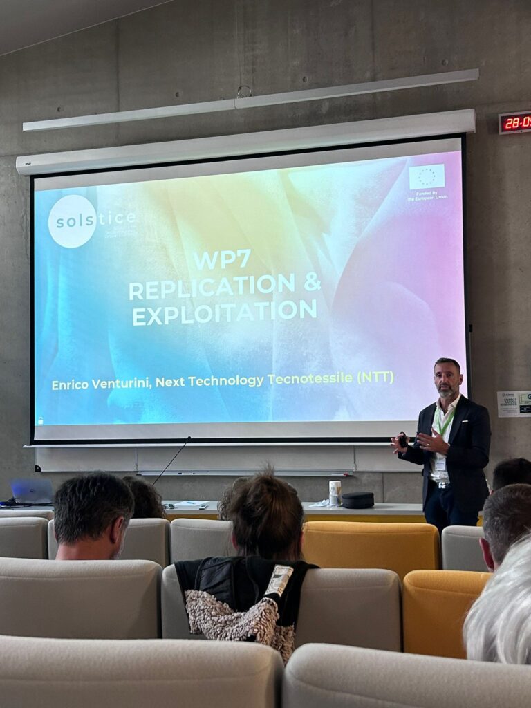 NEXT TECHNOLOGY TECNOTESSILE and partners launch new textile 5R solutions project SOLSTICE